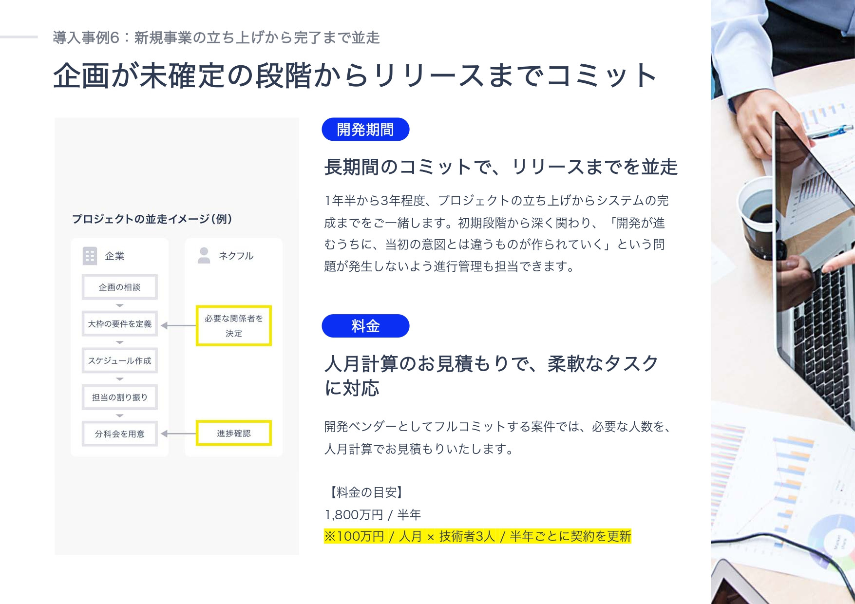 株式会社ネクフル - necfru(ネクフル) ご紹介資料 - 動画配信サービス、動画配信のサポート - {(17 + 1)}ページ目