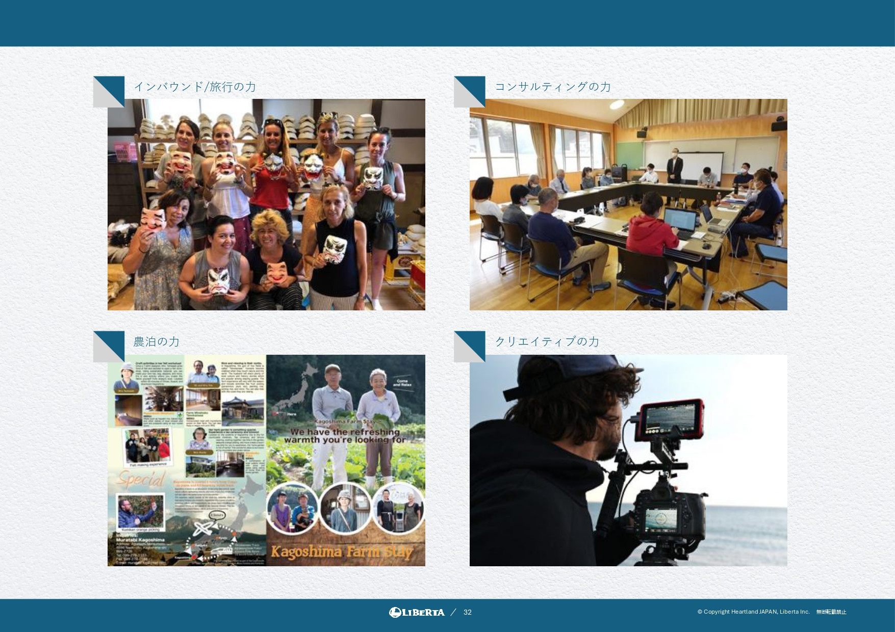 リベルタ株式会社 - 会社紹介資料 - {(31 + 1)}ページ目