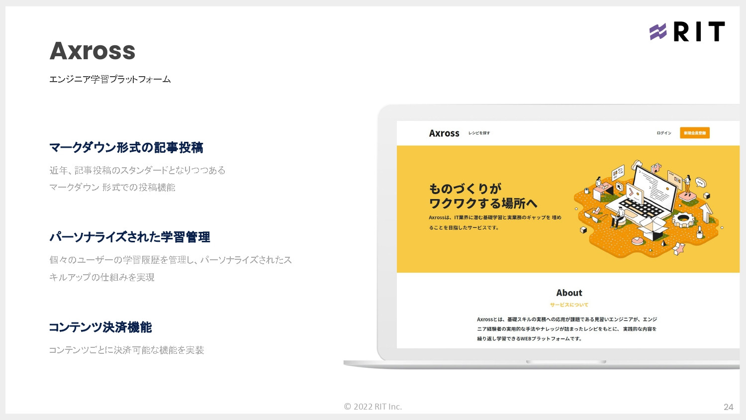株式会社RIT - 会社案内 - {(23 + 1)}ページ目