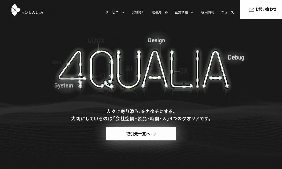 株式会社フォー・クオリアのアプリ開発実績と評判 | 東京都品川区のアプリ開発会社 | システム幹事