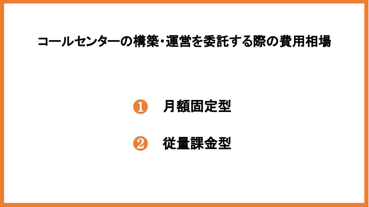 コールセンター構築・運営の外注費用相場