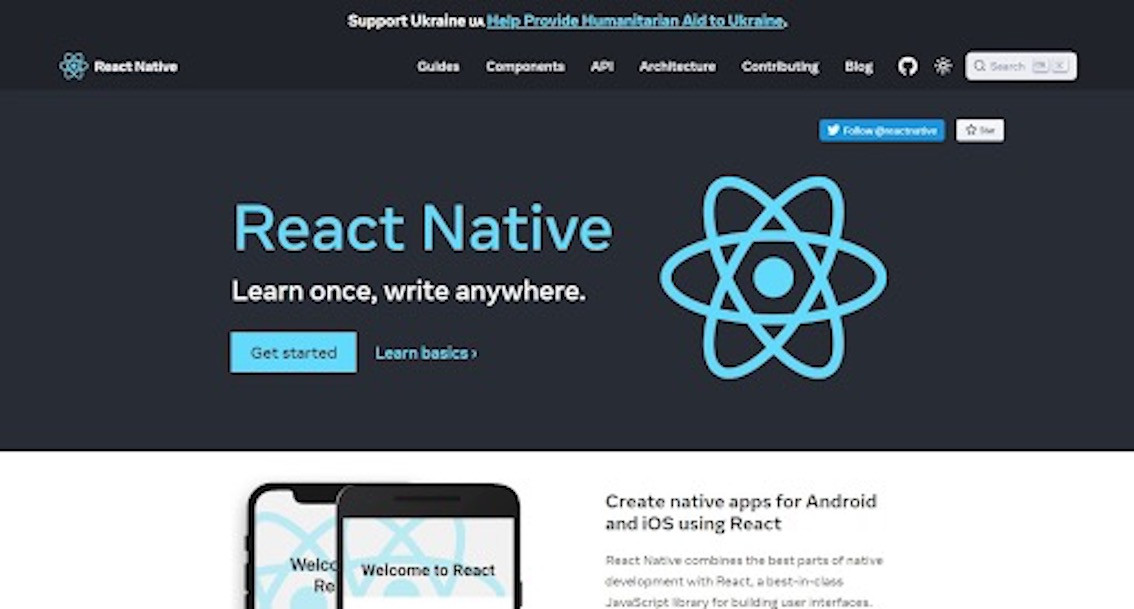 React Native（iOS / Android）