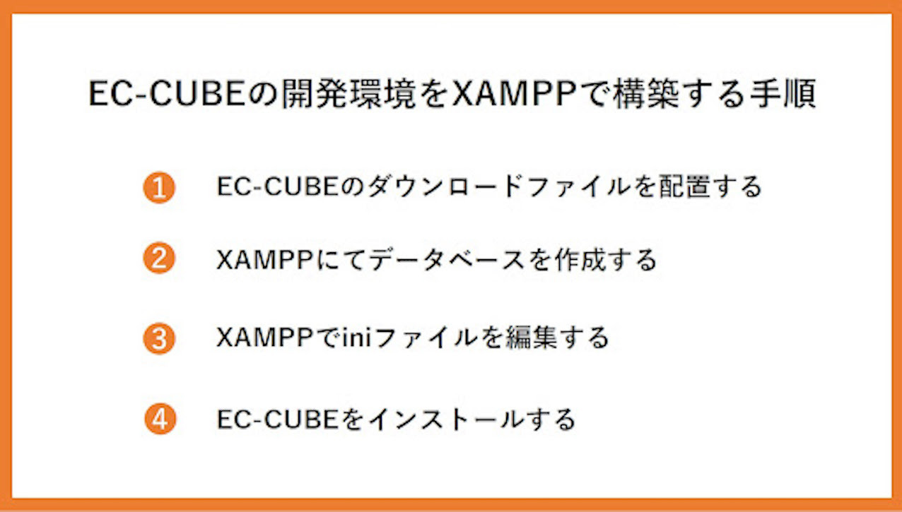 EC-CUBEの開発環境をXAMPPで構築する手順