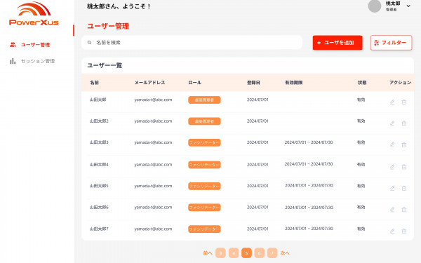 PowerXus様の意見集約・優先順位決めるシステム