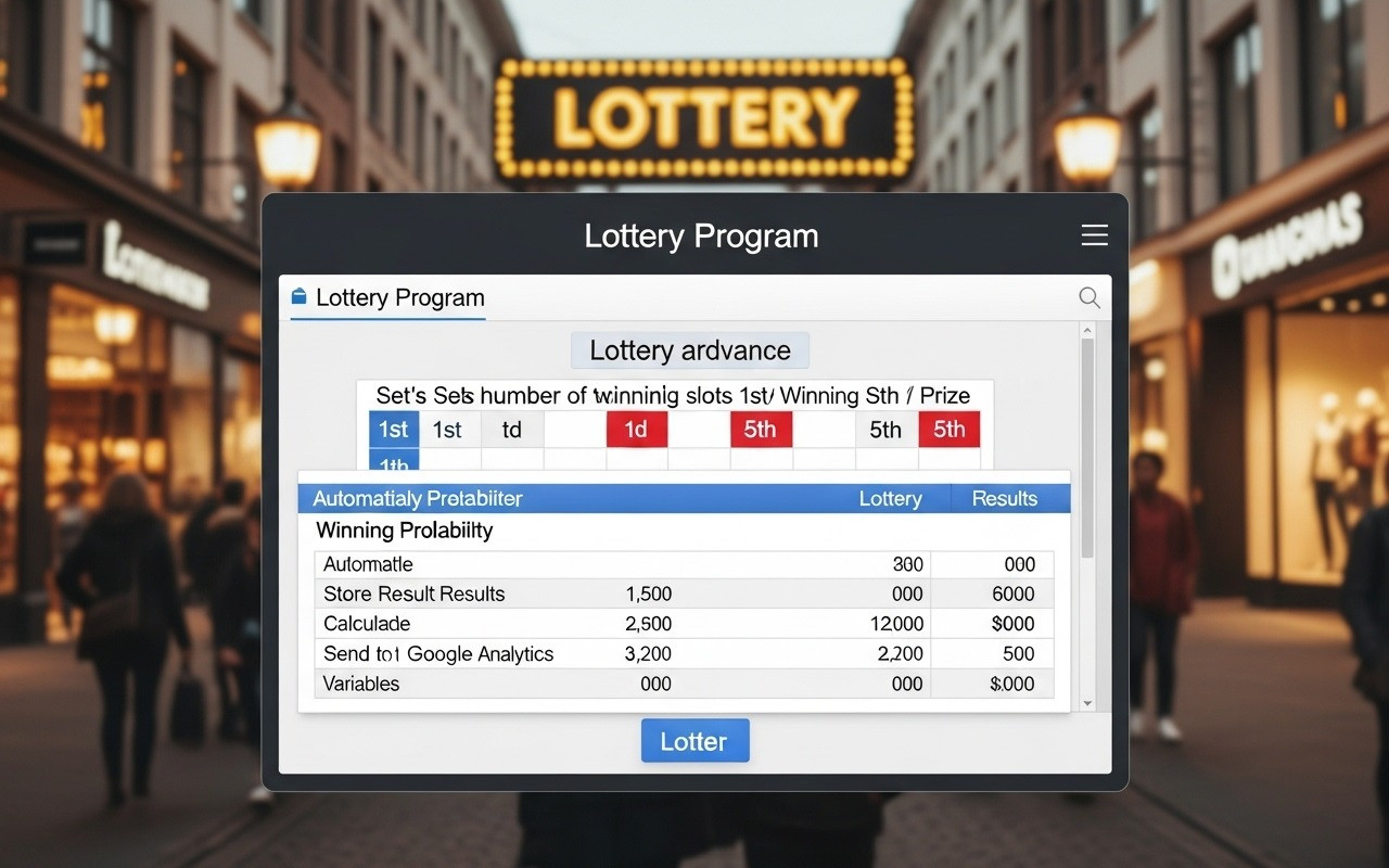 抽選プログラムのスクショ